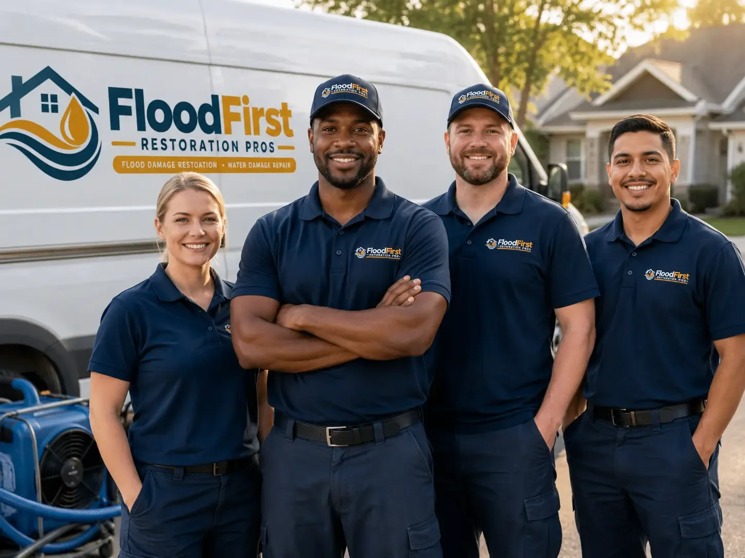 Flood Damage Restoration company in Woodland, PA